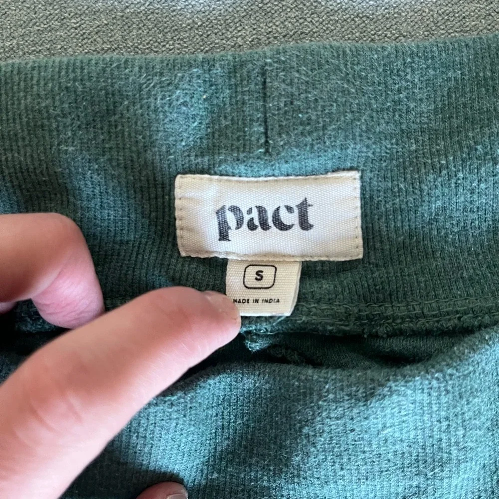 Pact Women's Teal Joggers - Picture 2 of 3